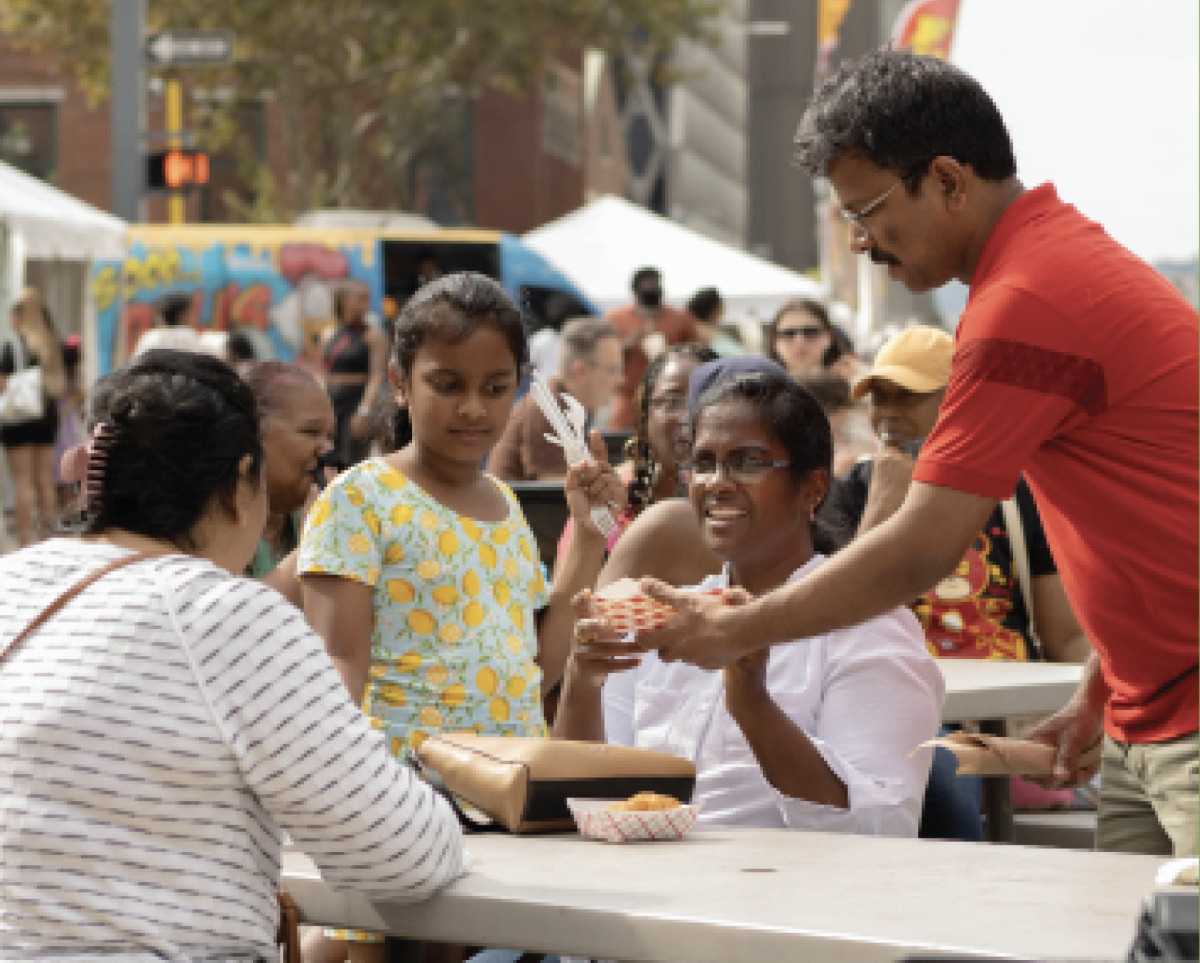 Attracting people from varieties of cultures, the Soul Food Festival sold cuisine from mac and cheese eggrolls to steak brisket.